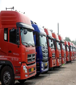 常州到广西运输公司车辆展示